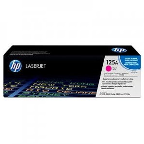 HP 125A (CB543A) / CARTUCHO TÓNER MAGENTA PARA COLOR LASERJET CP1515N / CP1215 / CM1312 MFP SERIES / 1400 PÁGINAS